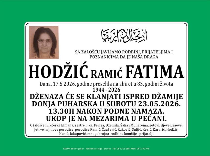 Hodžić (Ramić) Fatima