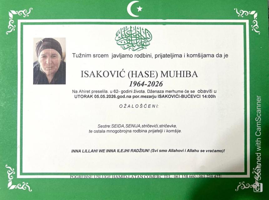 Isaković (Hase) Muhiba