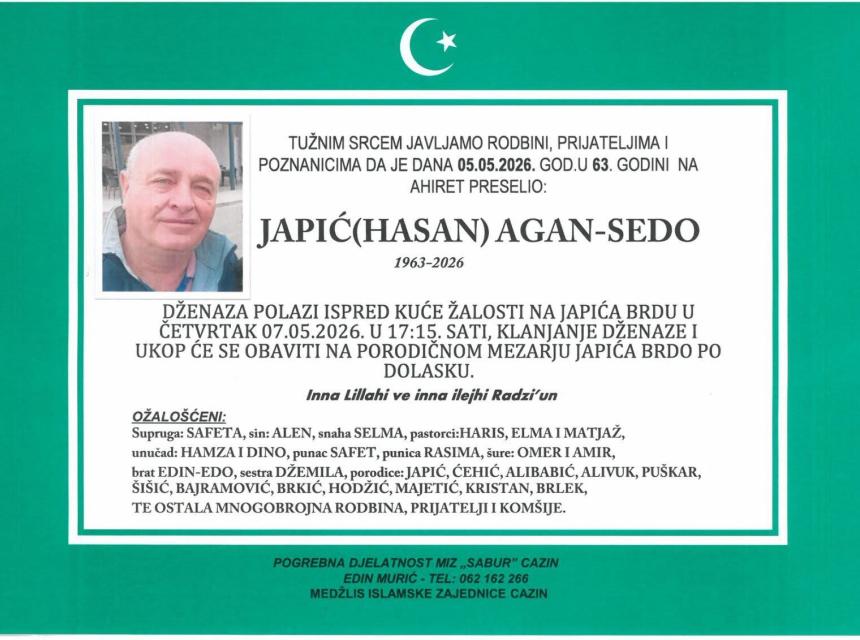 Japić (Hasan) Agan-Sedo