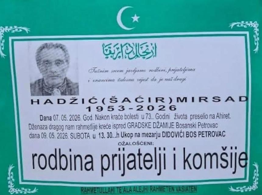 Hadžić (&Scaron;aćir) Mirsad