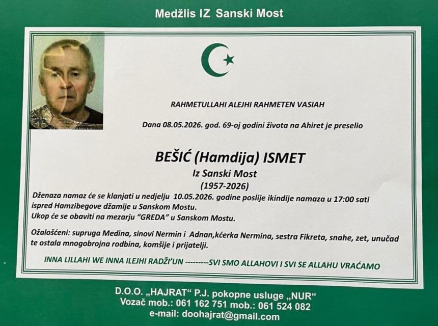 Be&scaron;ić (Hamdija) Ismet
