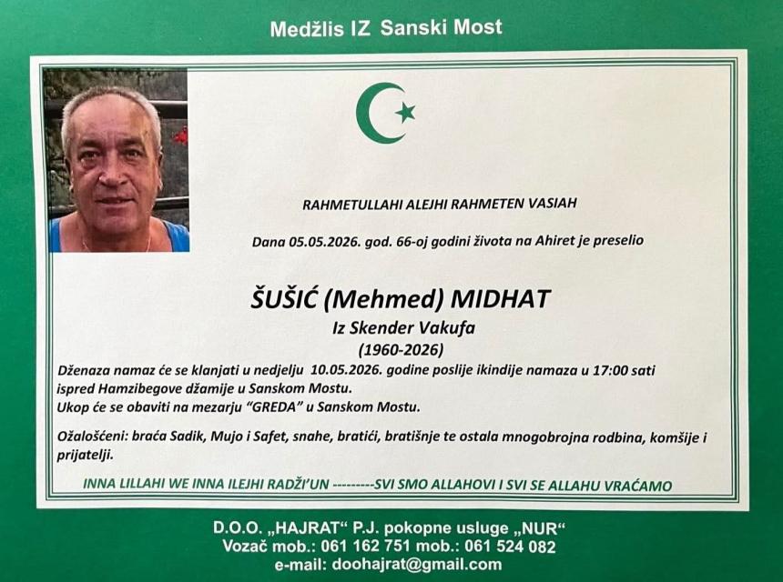 &Scaron;u&scaron;ić (Mehmed) Midhat