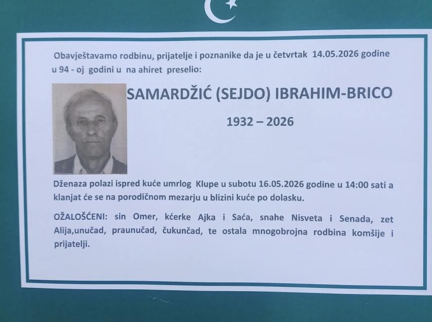 Samardžić (Sejdo) Ibrahim &ndash; Brico