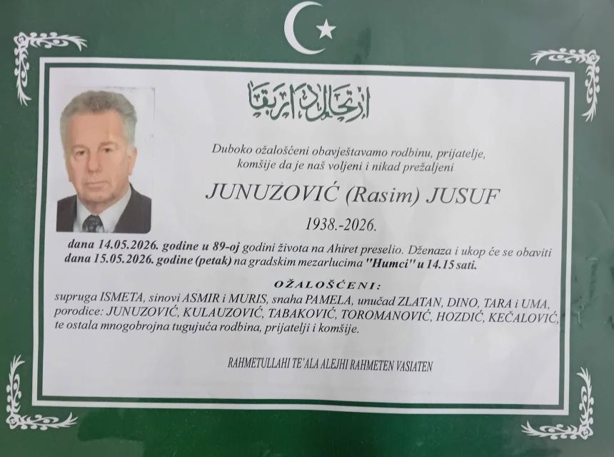 Junuzović (Rasim) Jusuf
