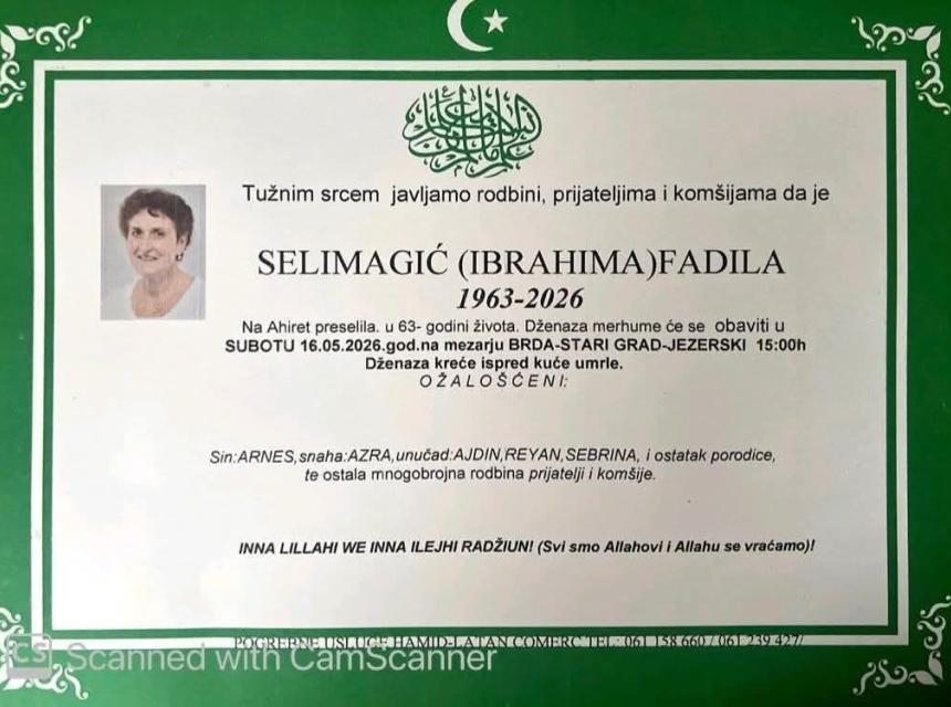 Selimagić (Ibrahima) Fadila