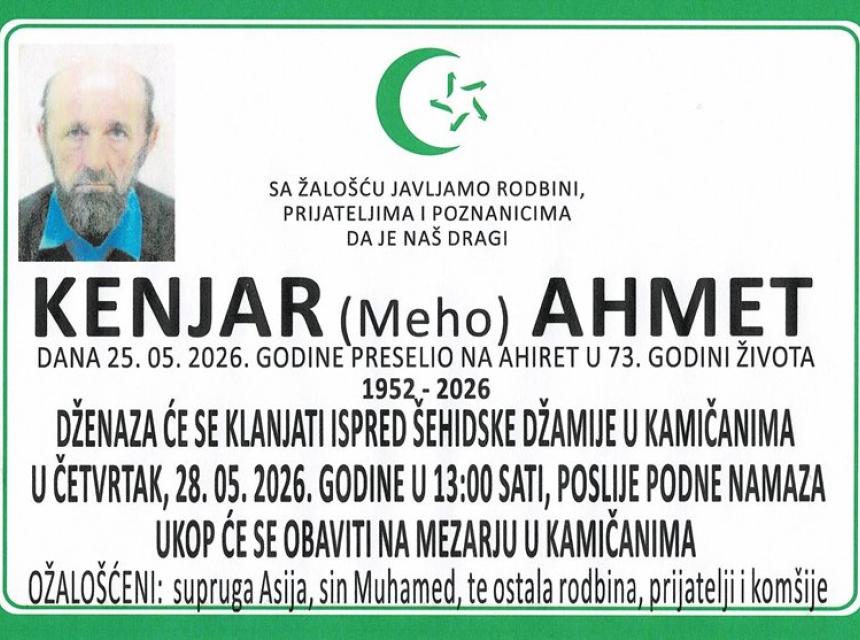 Kenjar (Meho) Ahmet