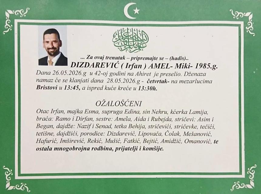 Dizdarević (Irfan) Amel &ndash; Miki 