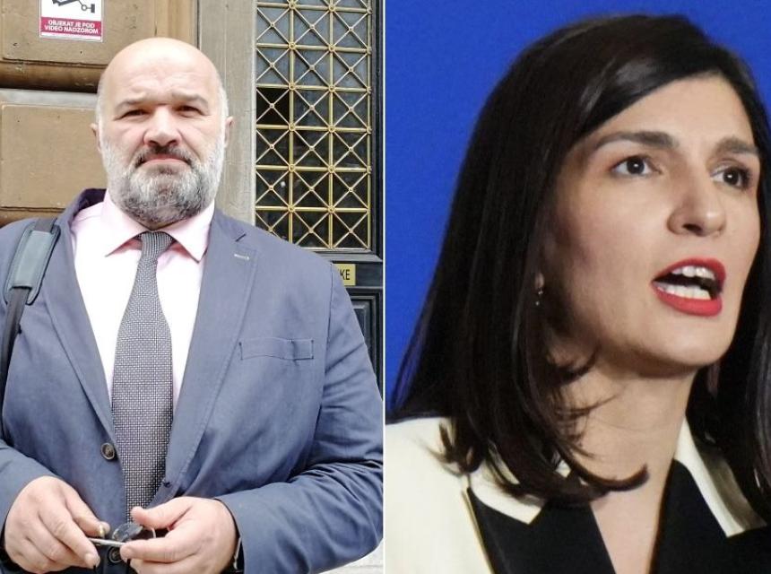 Senad Pećanin i Sabina Ćudić. Screenshot