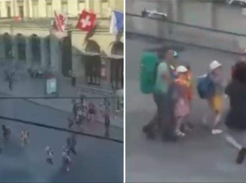 Snimak napadača. Platforma X