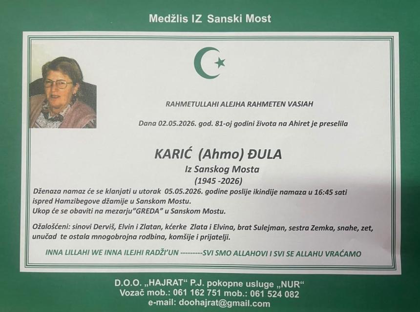 Karić (Ahmo) Đula