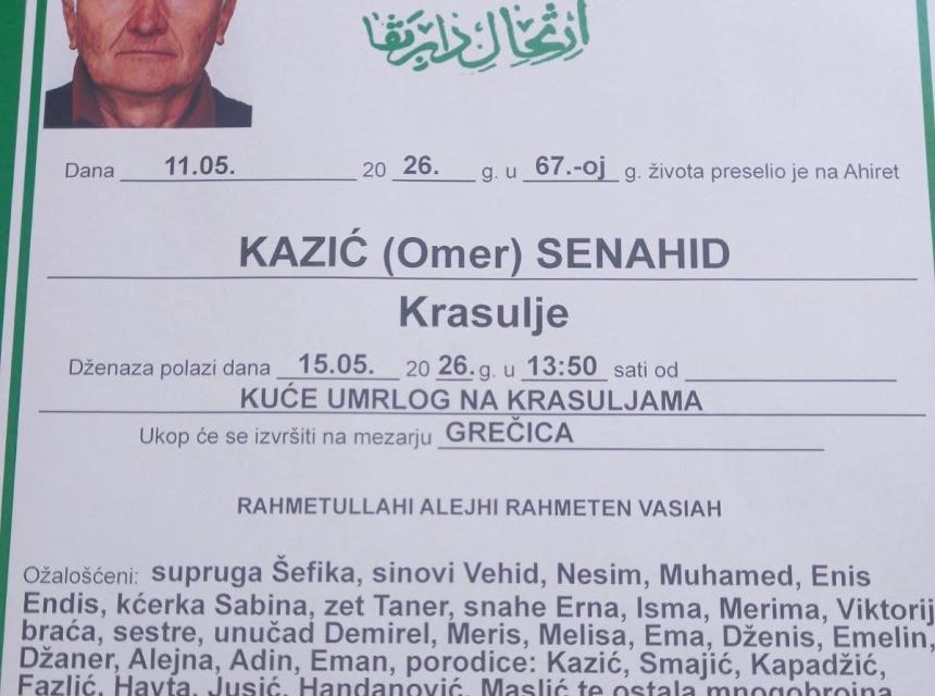 Kazić (Omer) Senahid