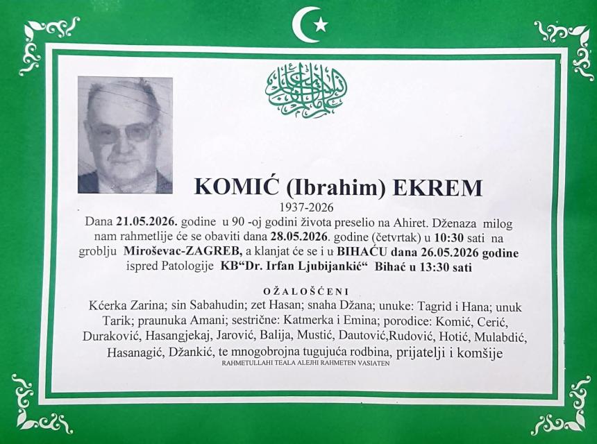 Komić (Ibrahim) Ekrem