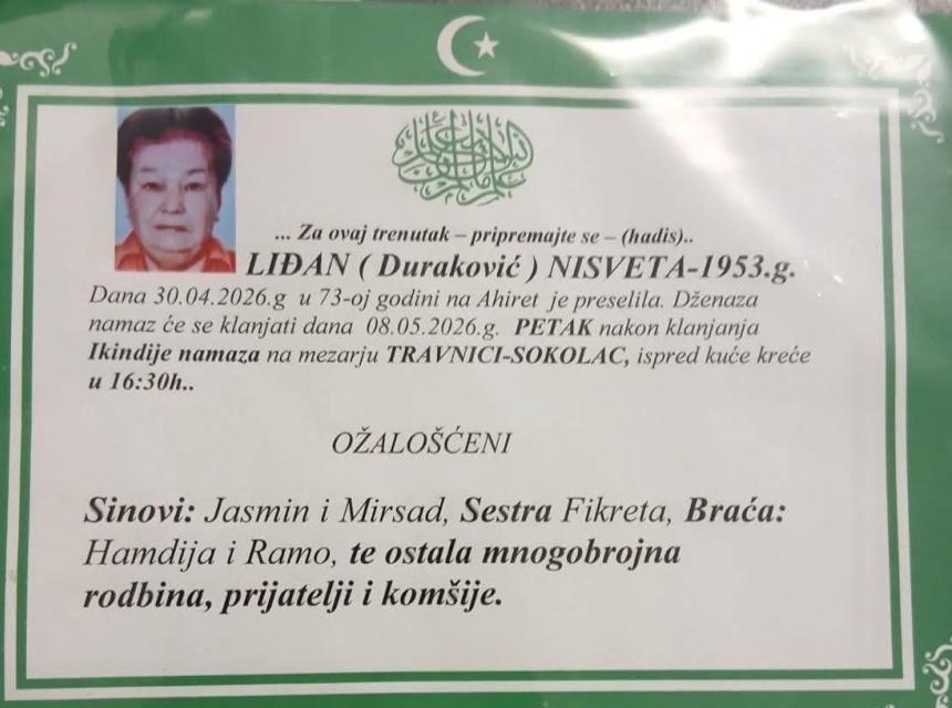 Liđan (Duraković) Nisveta