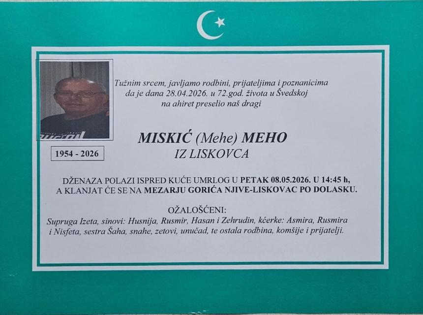 Miskić (Mehe) Meho