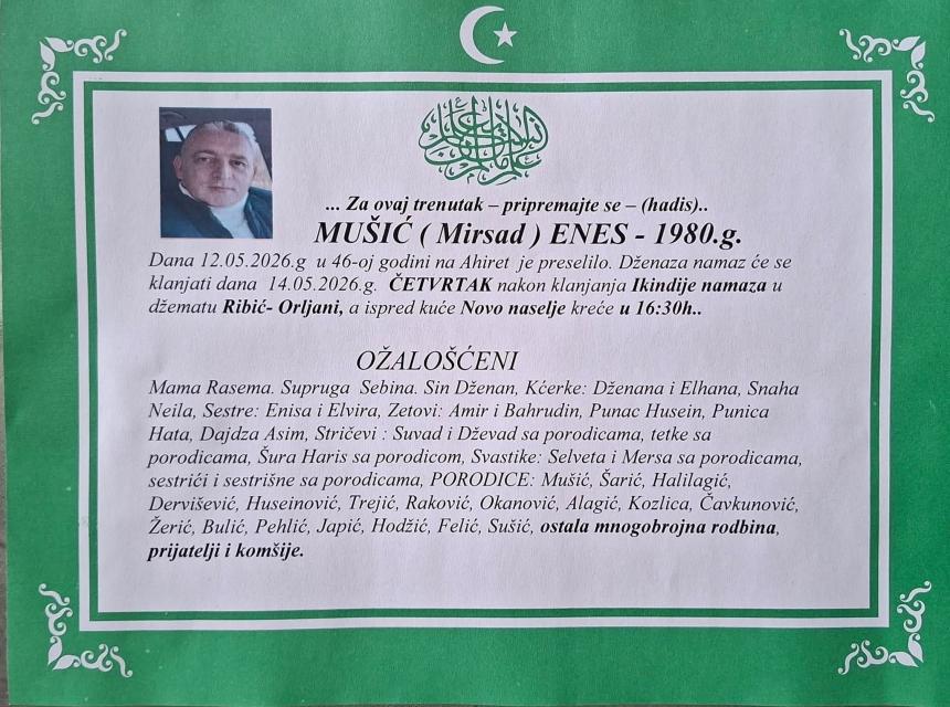 Mu&scaron;ić (Mirsad) Enes