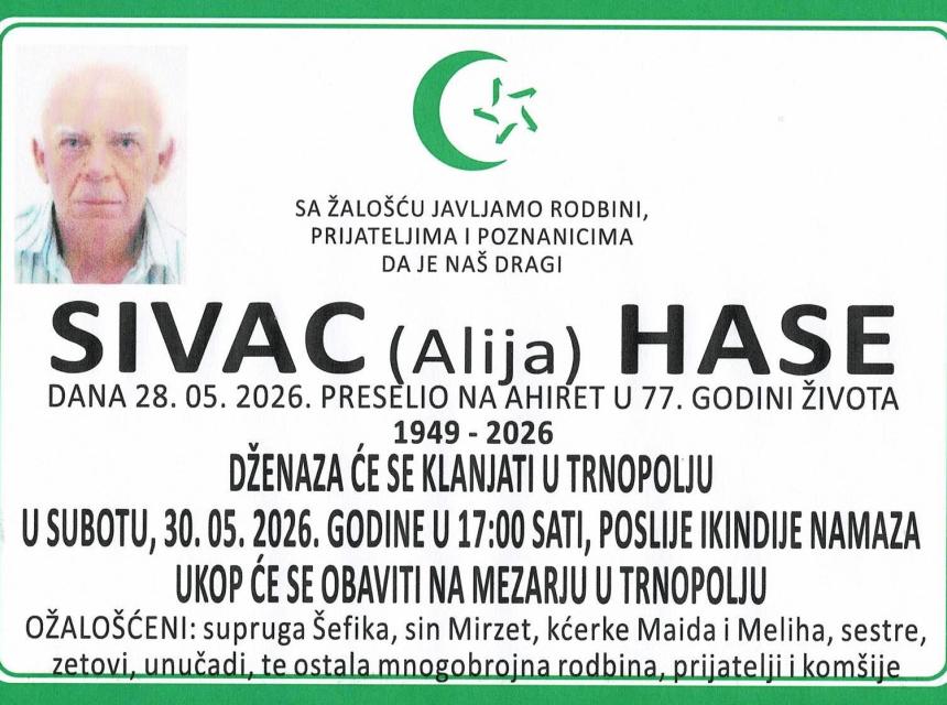 Sivac (Alija) Hase