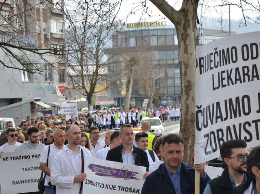 ljekari protesti