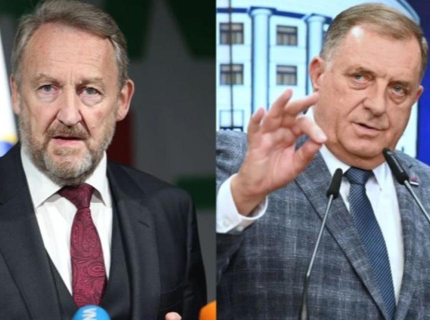 Bakir Izetbegović i Milorad Dodik. Screenshot