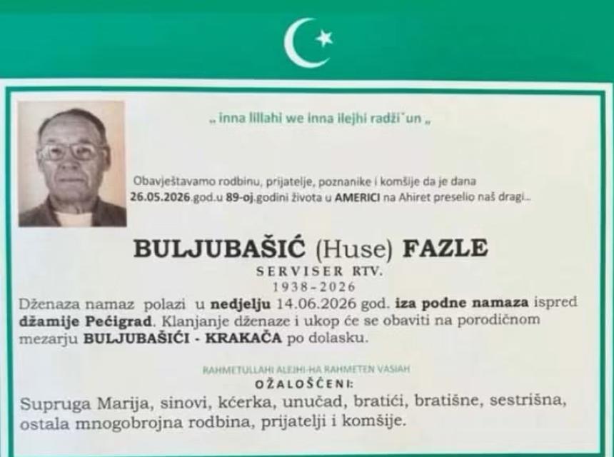 Buljuba&scaron;ić (Huse) Fazle