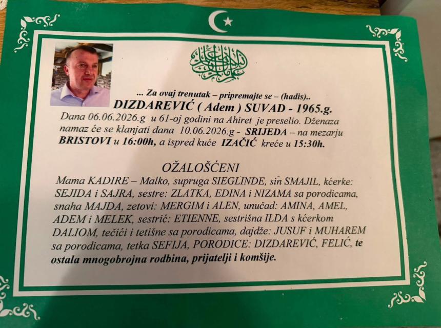 Dizdarević (Adem) Suvad