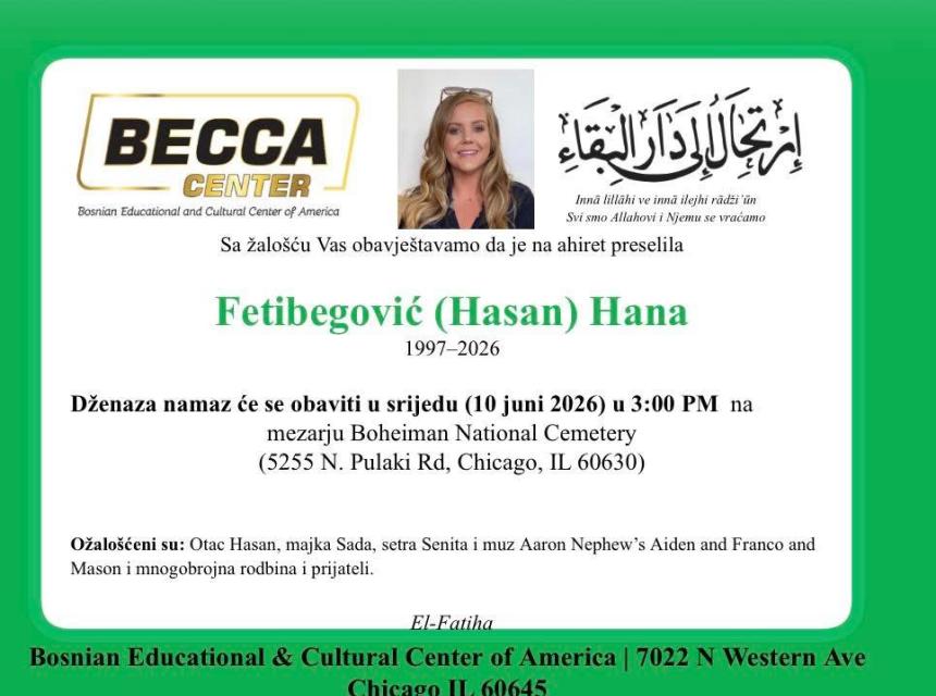 Fetibegović (Hasan) Hana