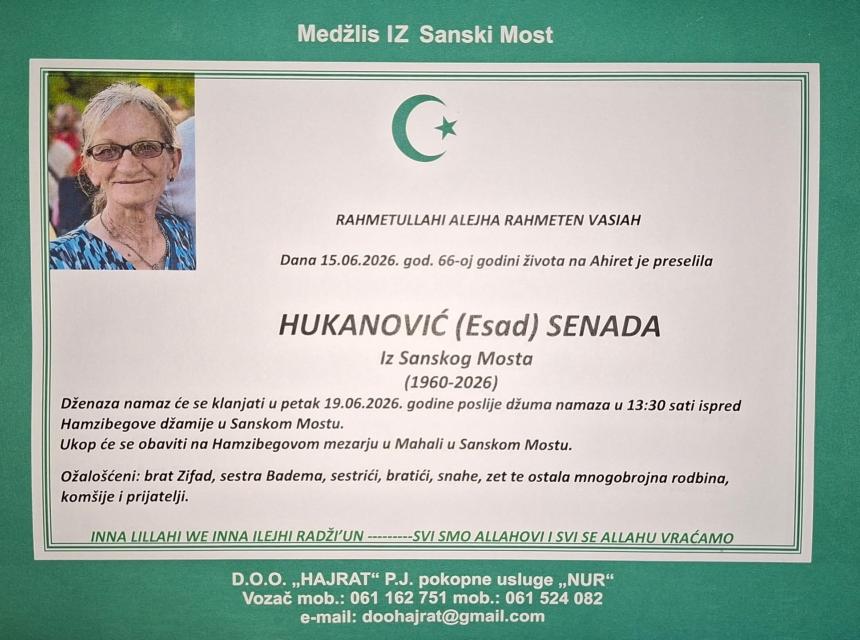 Hukanović (Esad) Senada