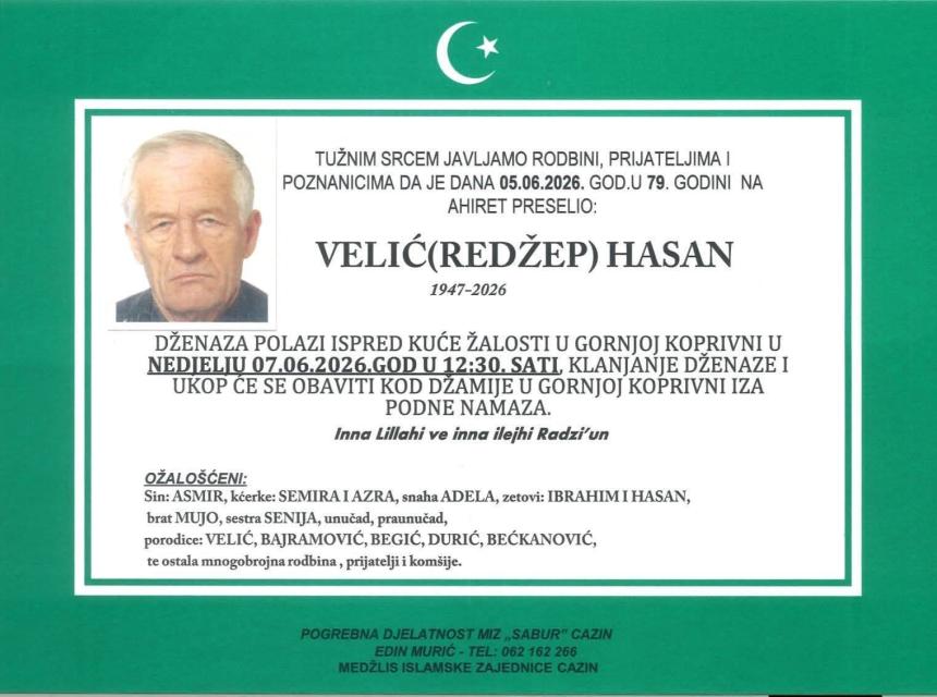 Velić (Redžep) Hasan