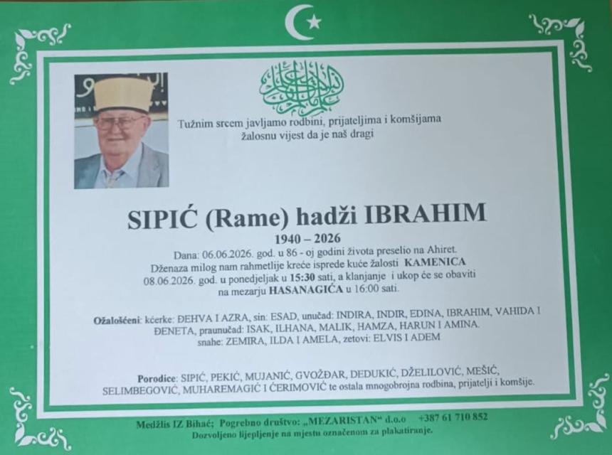 Sipić (Rame) hadži Ibrahim