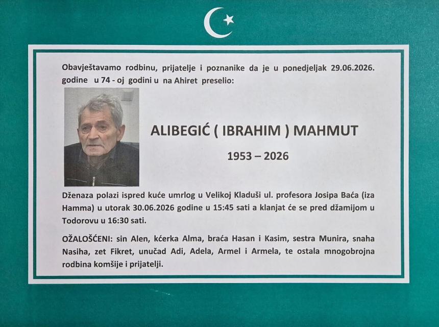 Alibegić (Ibrahim) Mahmut