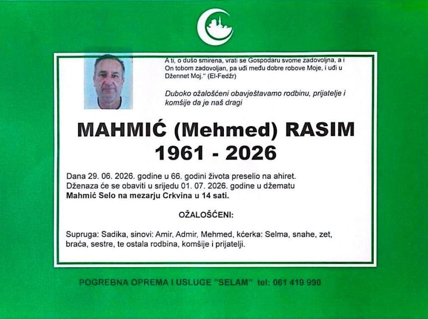 Mahmić (Mehmed) Rasim