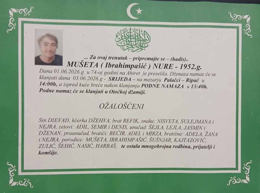 Mu&scaron;eta (Ibrahimpa&scaron;ić) Nure