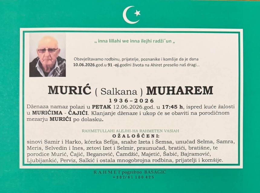 Murić (Salkana) Muharem