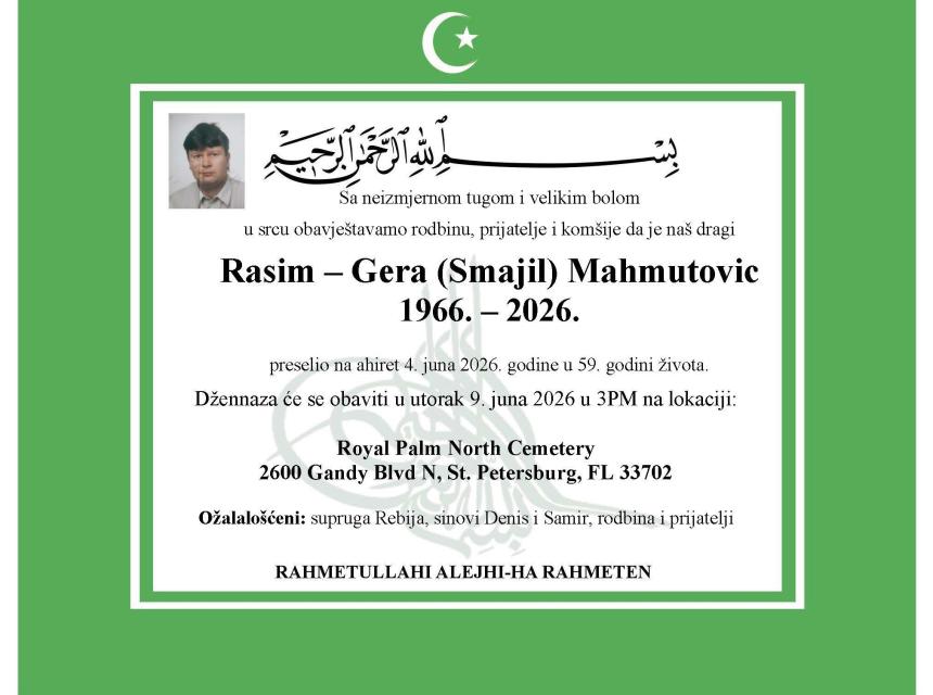 Rasim &ndash; Gera (Smajil) Mahmutović