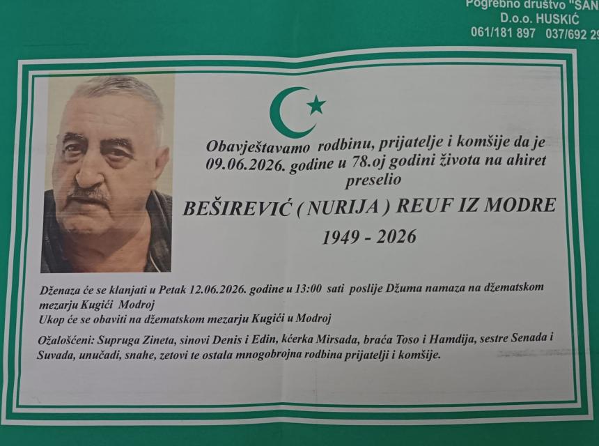 Reuf Be&scaron;irević (Nurija)