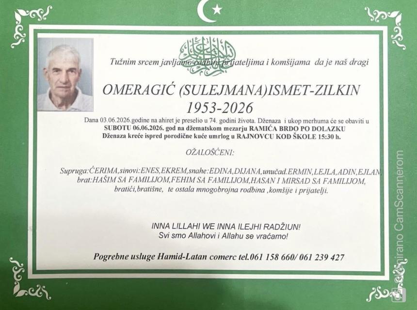  Omeragić Ismet &ndash; Zilkin