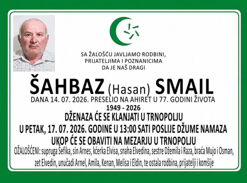 &Scaron;ahbaz (Hasan) Smail