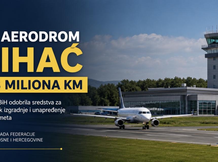 Aerodrom Bihac ilustracija cazin net