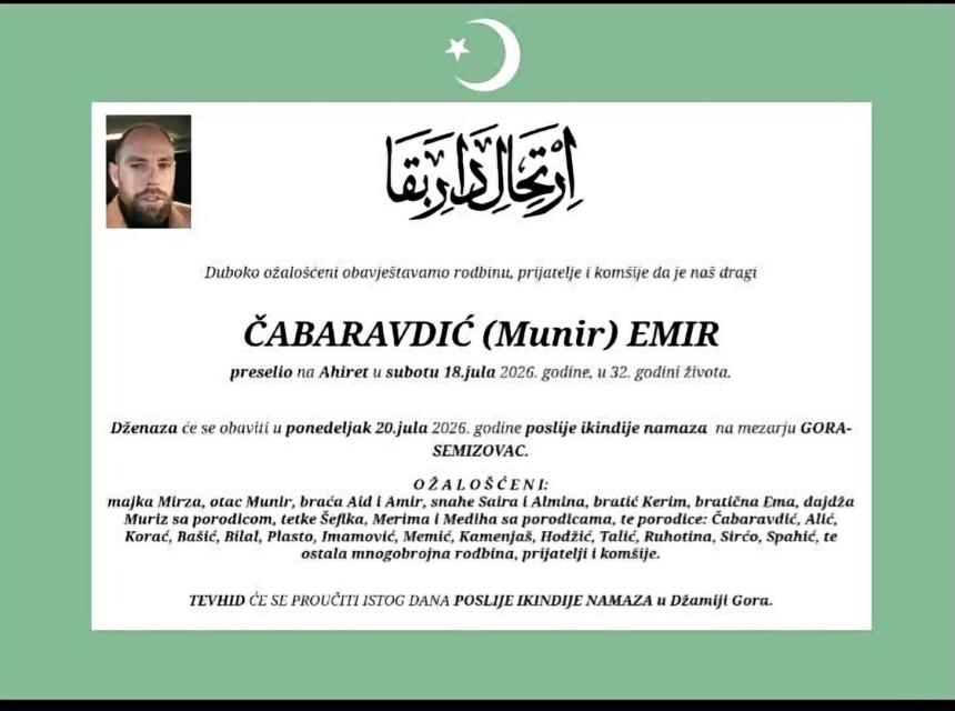 Čabaravdić (Munir) Emir