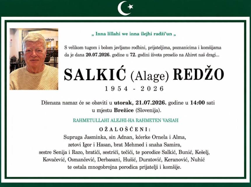 Salkić (Alage) Redžo