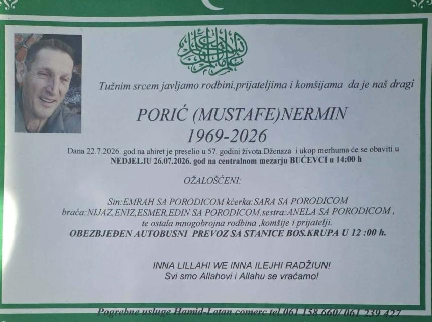 Porić (Mustafe) Nermin