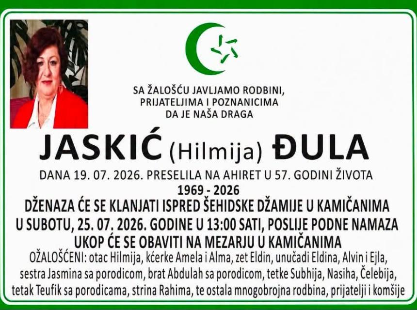 Jaskić (Hilmija) Đula