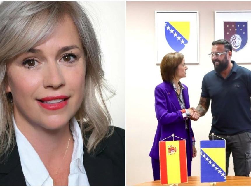 Perović kritikovala Magodu. Facebook - Vlada KS