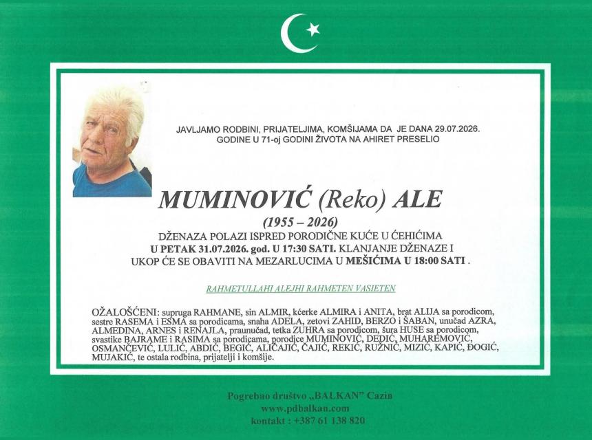 Muminović (Reko) Ale