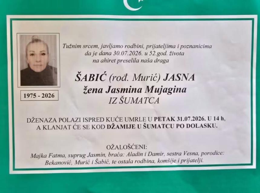 &Scaron;abić (rođ. Murić) Jasna