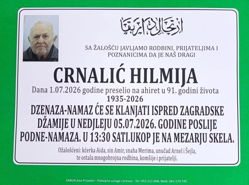 Crnalić Hilmija