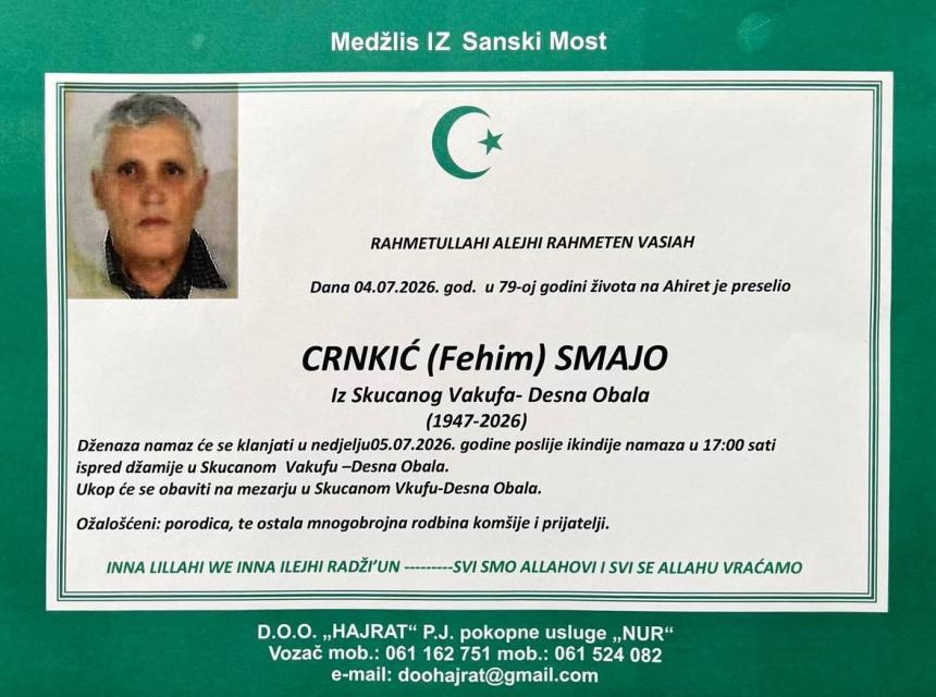 Crnkić (Fehim) Smajo