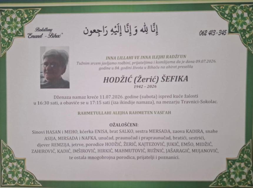 Hodžić (Žerić) &Scaron;efika