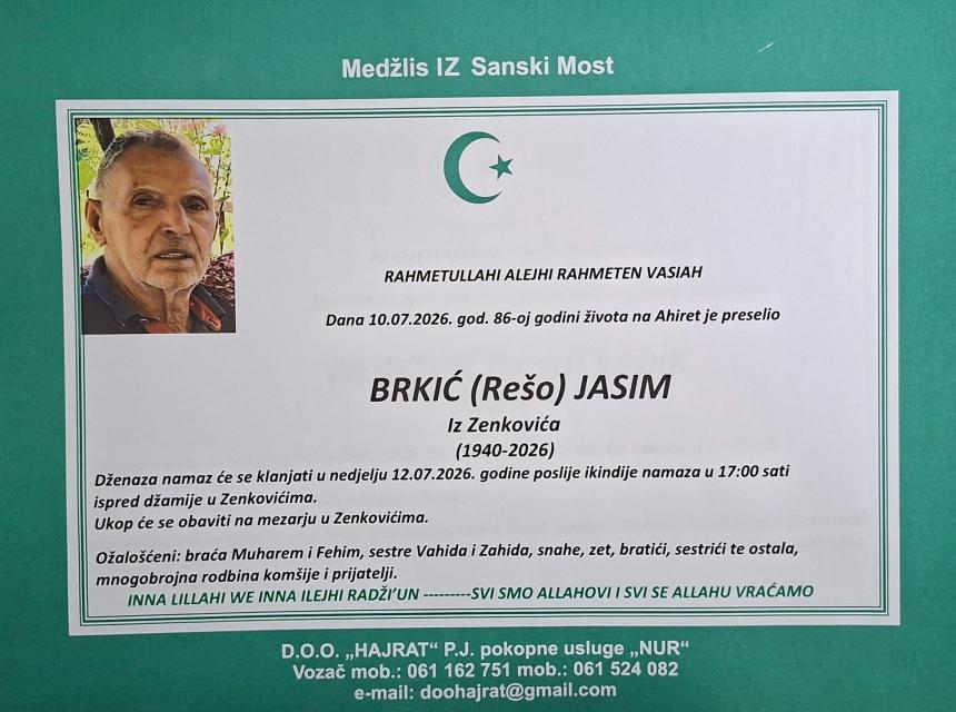 Brkić (Re&scaron;o) Jasim
