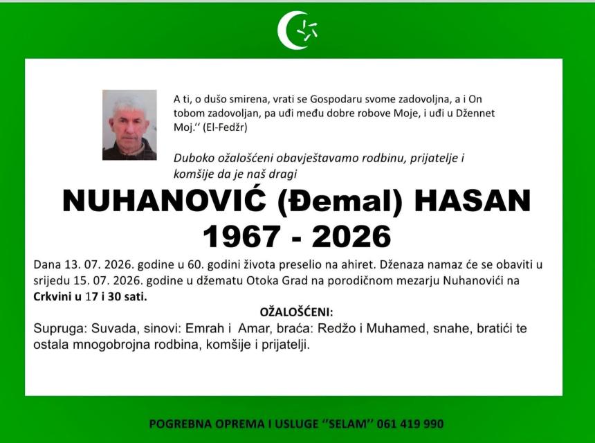 Nuhanović (Đemal) Hasan