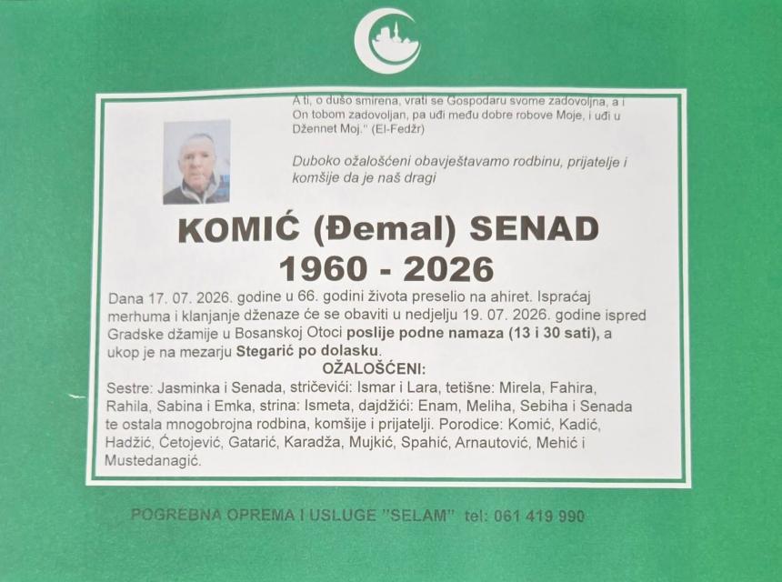 Komić (Đemal) Senad